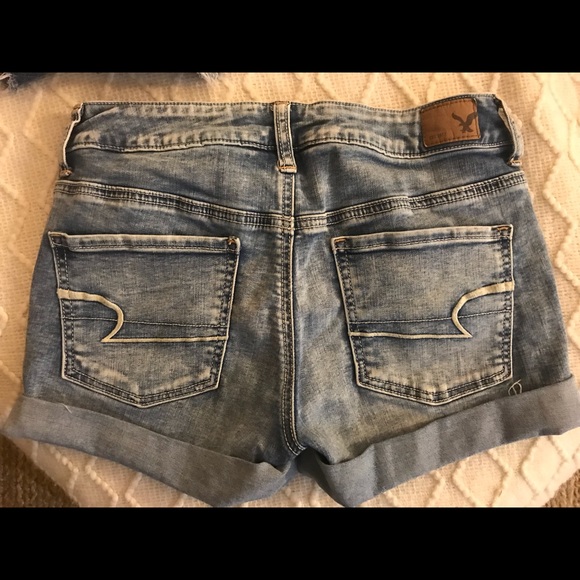 American Eagle denim shorts - lot of 2 - both sz 6 - Picture 6 of 8
